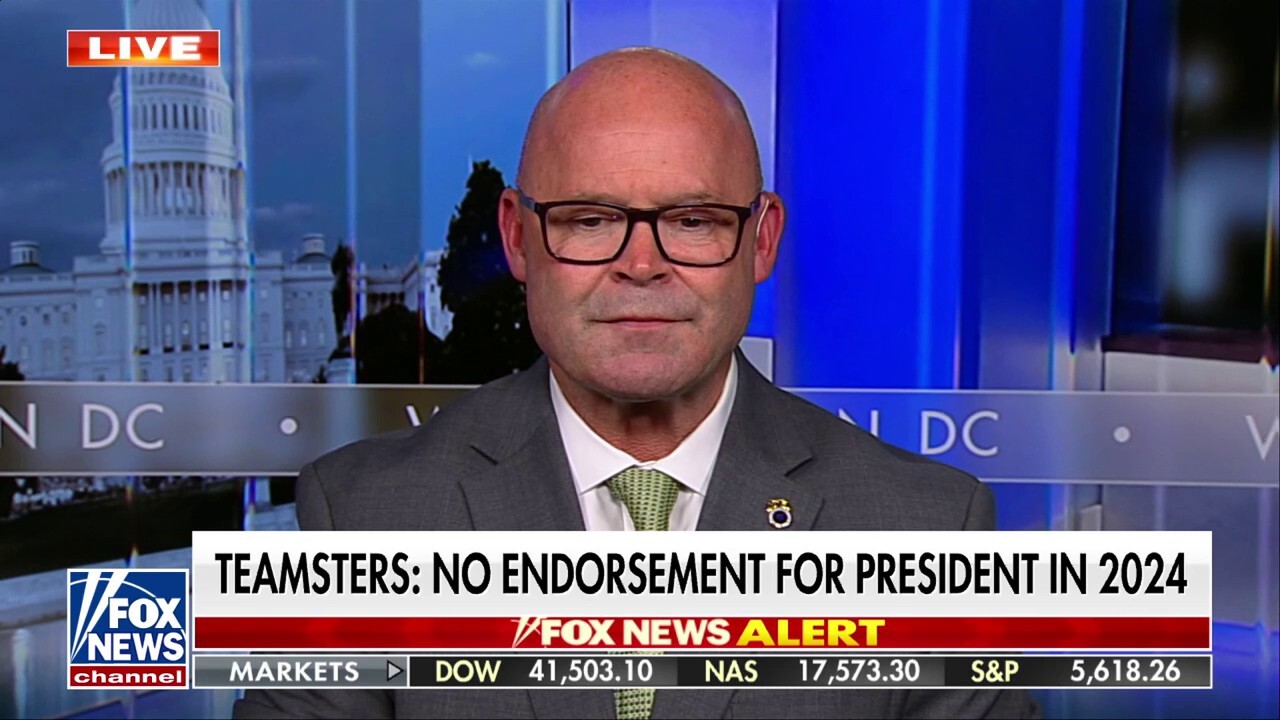 Teamsters General President Sean OBrien reveals why the union decided not to endorse either former President Trump or Vice President Kamala Harris on Your World.