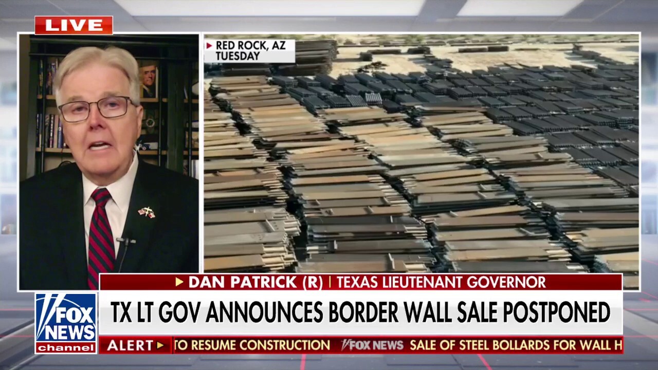 Texas postpones border wall sale: ‘Caught them red handed’