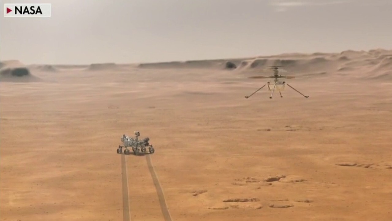 Former NASA astronaut: Historic Mars helicopter flight is 'very exciting'