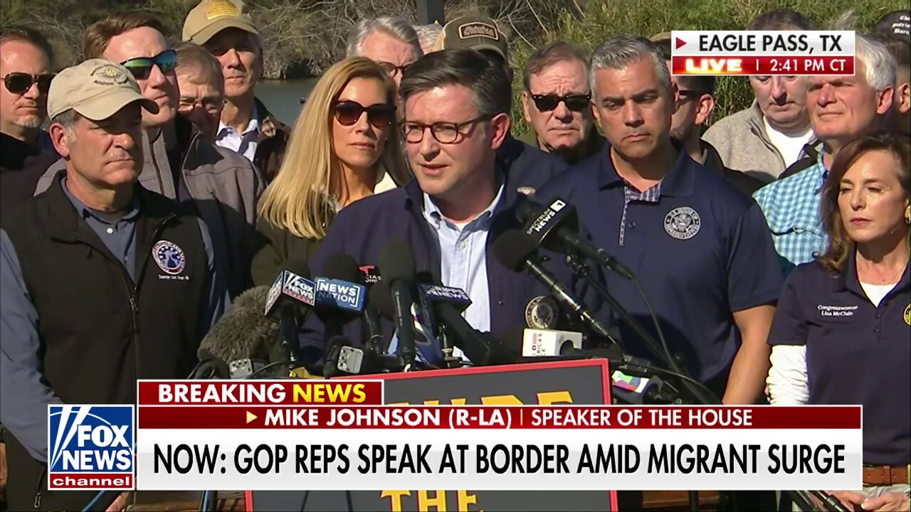 Mike Johnson: Biden has laid out a 'welcome mat' to illegal immigrants