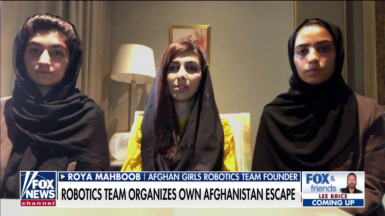 Afghan girls robotics team on escaping Taliban rule