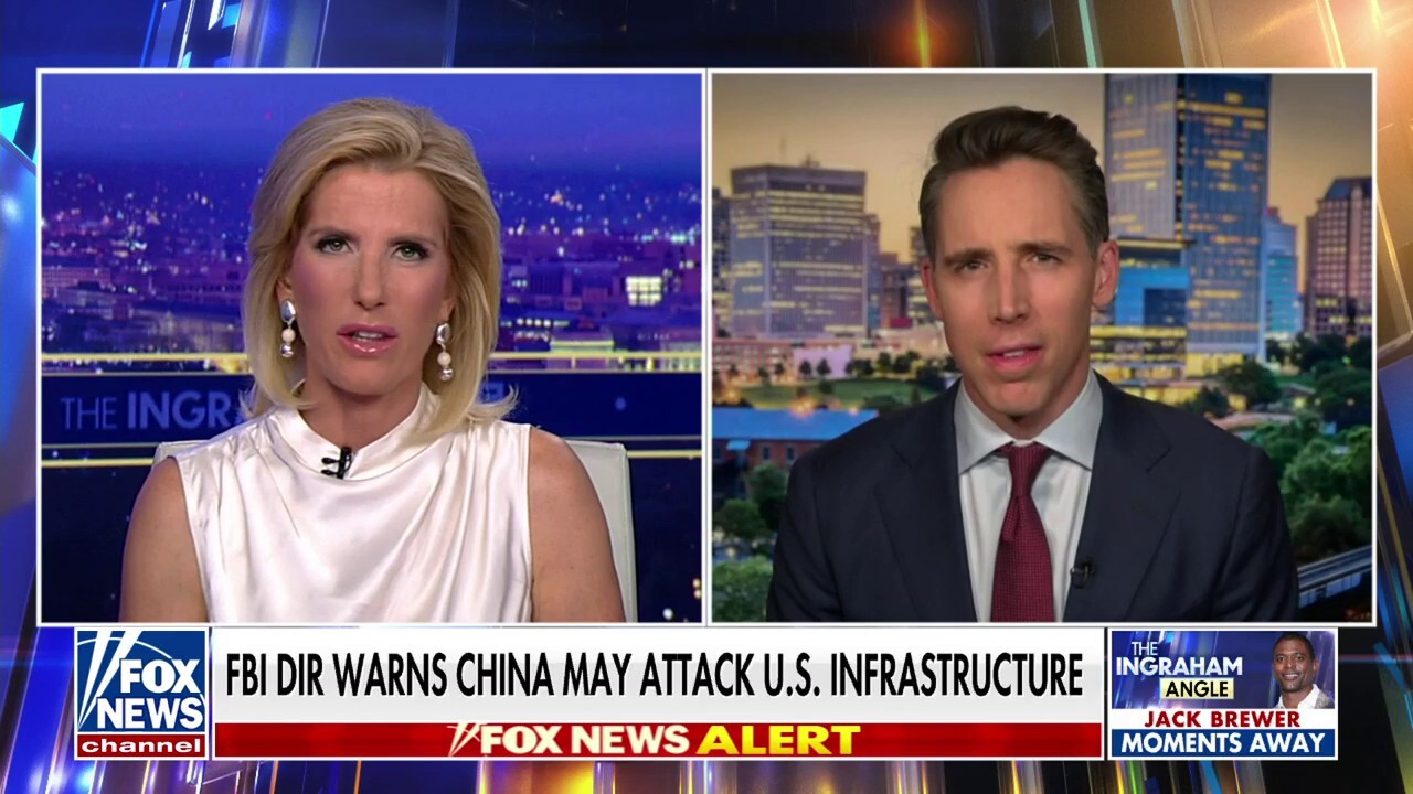 Sen. Josh Hawley, R-Mo., joins 'The Ingraham Angle' to discuss reported 911 emergency call line outages across several states.