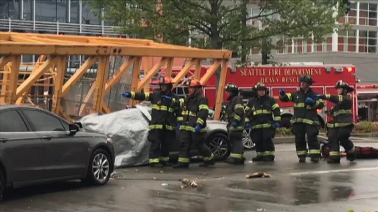 Seattle crane collapse kills four, injures four more	