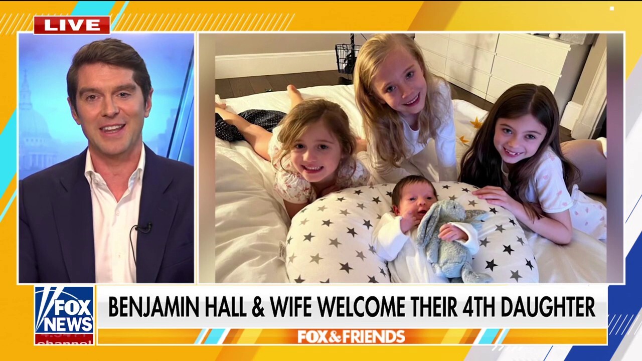 Benjamin Hall and wife welcome fourth daughter