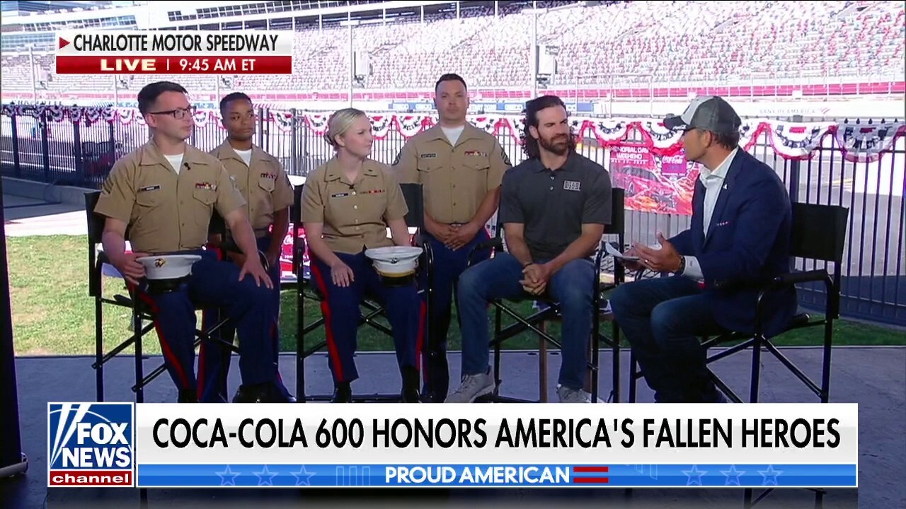 NASCAR Coca-Cola 600 honors America’s fallen heroes