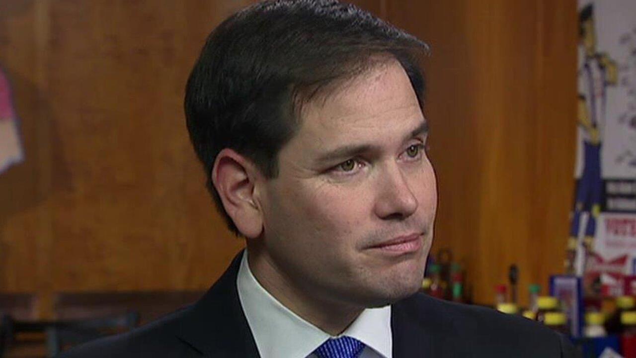 Rubio: People are scared, Obama doesn't know what he's doing