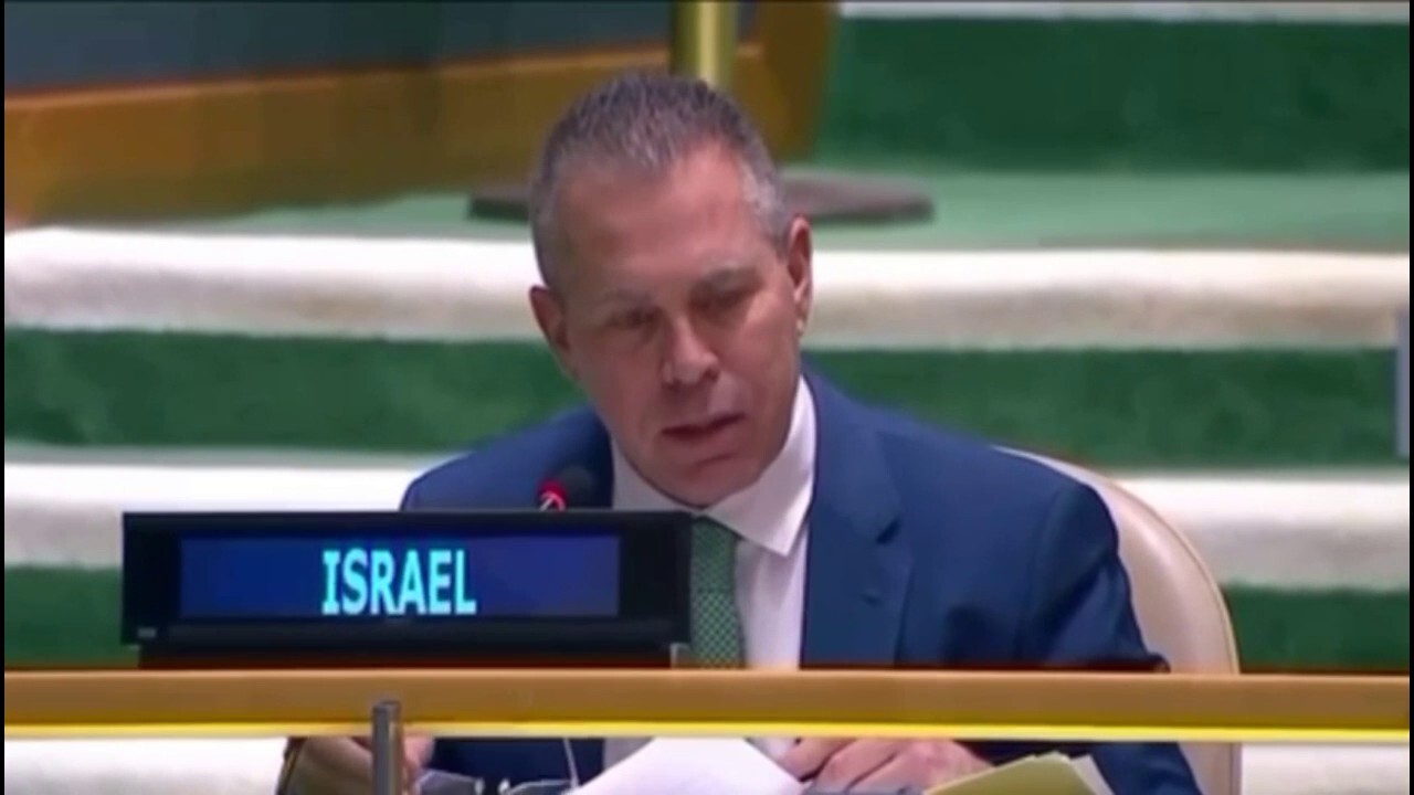 Israel Ambassador Gilad Erdan slams UN General Assembly resolution