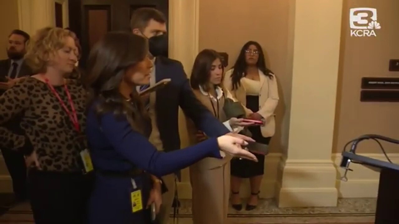 'Is now the right time ... to fight Donald Trump?': CA House speaker dodges fiery questioning from reporter