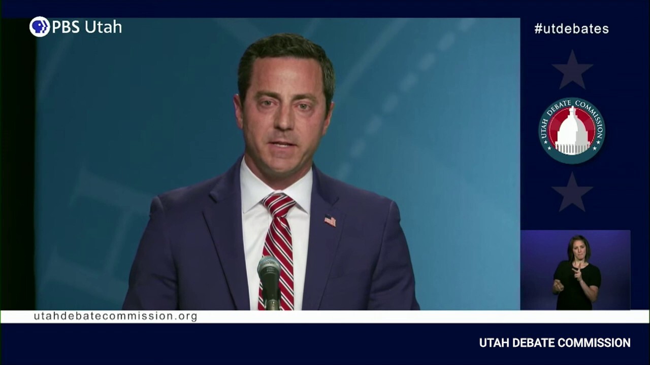 Trump-endorsed Utah Senate candidate ends GOP primary debate with a bang