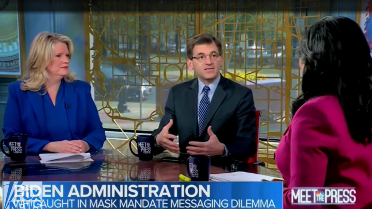 'Meet The Press' panel criticizes the Biden administration over mask mandate: 'Politically, it's just a mess'