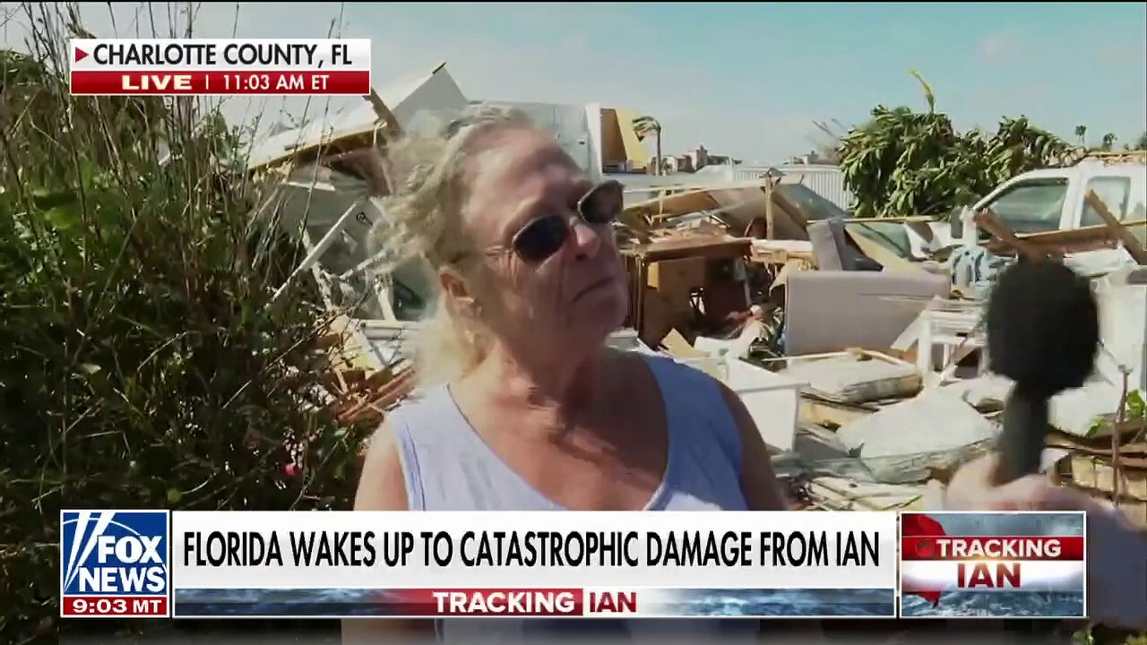 Florida residents arrive back home to complete devastation 