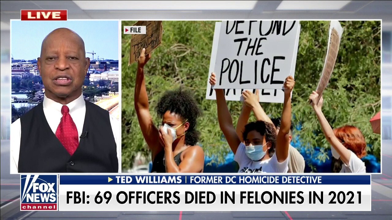 Politicians on 'both sides of the aisle' are to blame for police officer deaths: Ted Williams