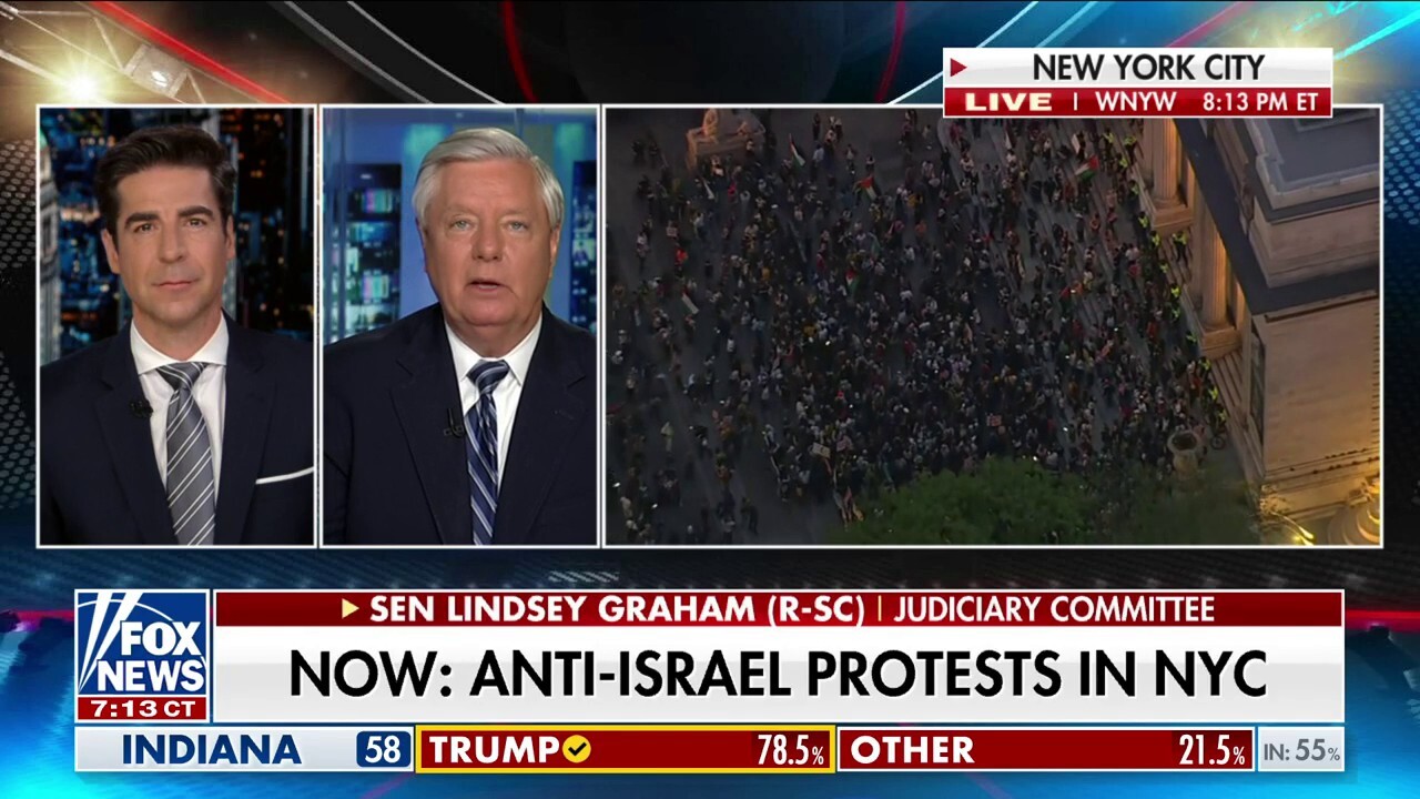  Lindsey Graham: Democrats are afraid of the Hamas wing of the party