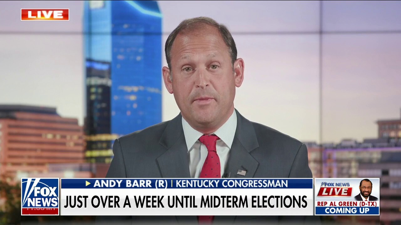 Voters will make a big change in November: Rep. Andy Barr 