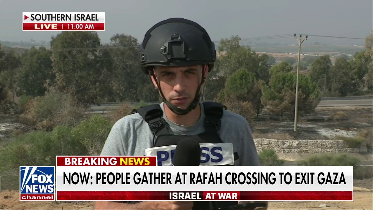 Trey Yingst: At least 5 Americans flee Gaza through Rafah crossing into Egypt