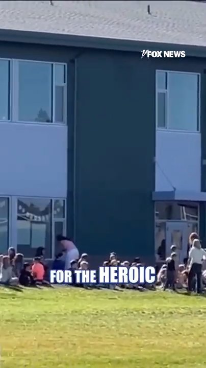 Oregon school shooting suspect fired at locked doors to enter building