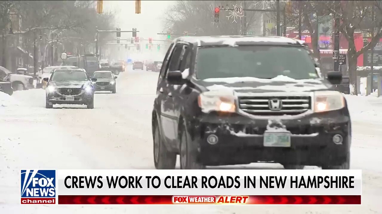 New Hampshire hit with over a foot of snow