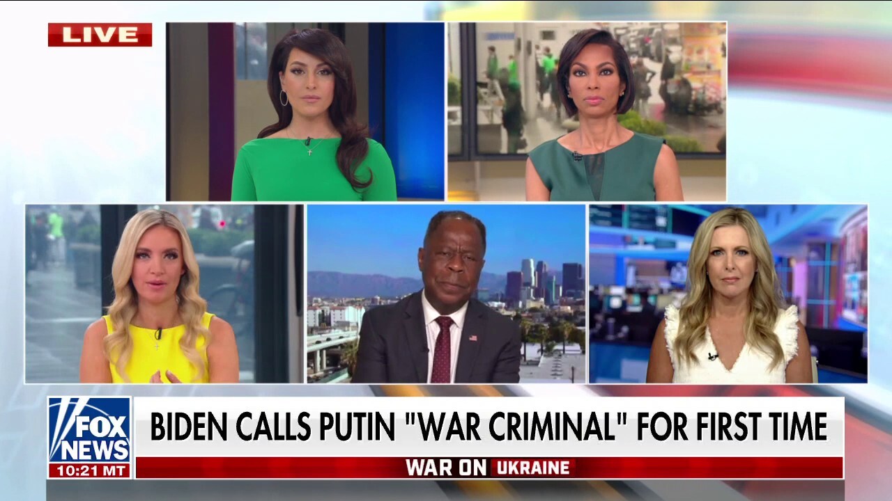'Outnumbered' on Biden calling Putin a war criminal as Russia-Ukraine war rages on