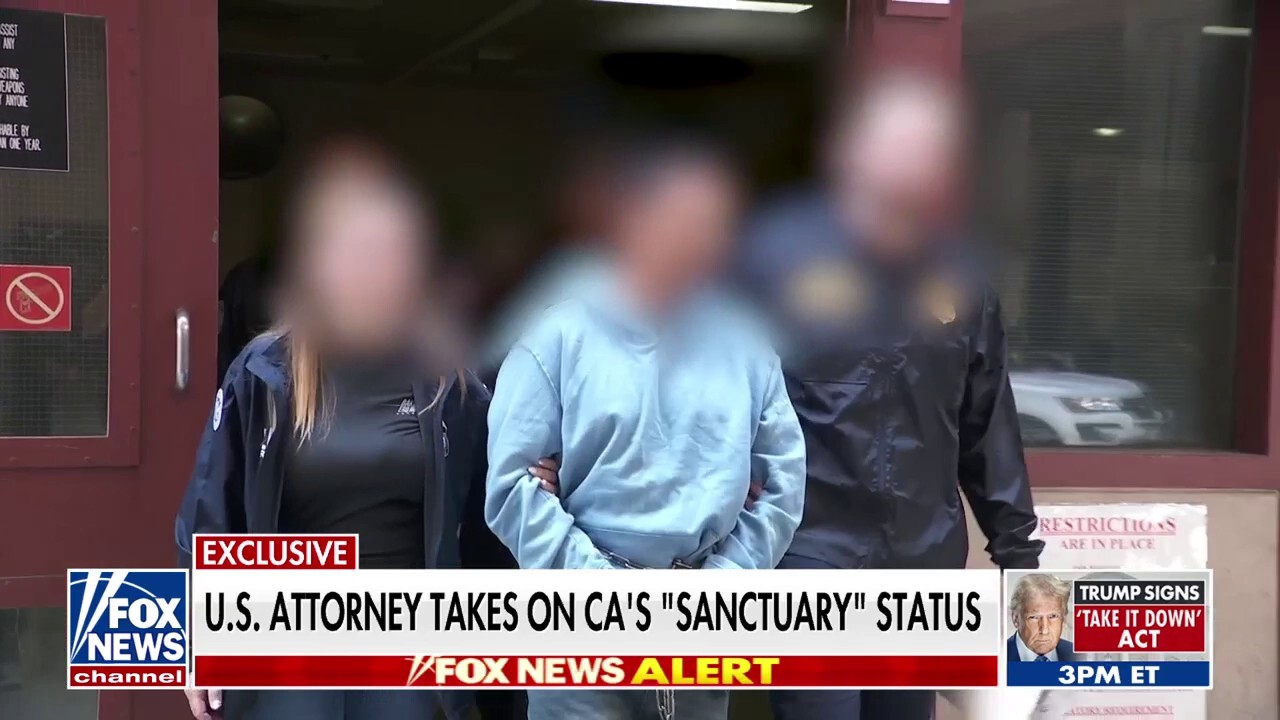 Fox News correspondent Bill Melugin reports on 'Operation Guardian Angel' and the transfer of an illegal immigrant from a Los Angeles jail to the custody of federal agents on 'America Reports.'