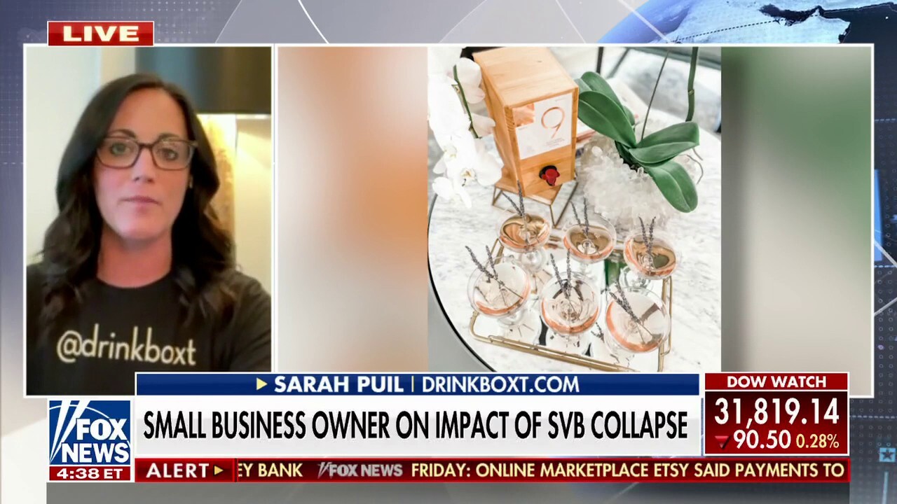 Small business owner with capital in SVB on collapse and impact