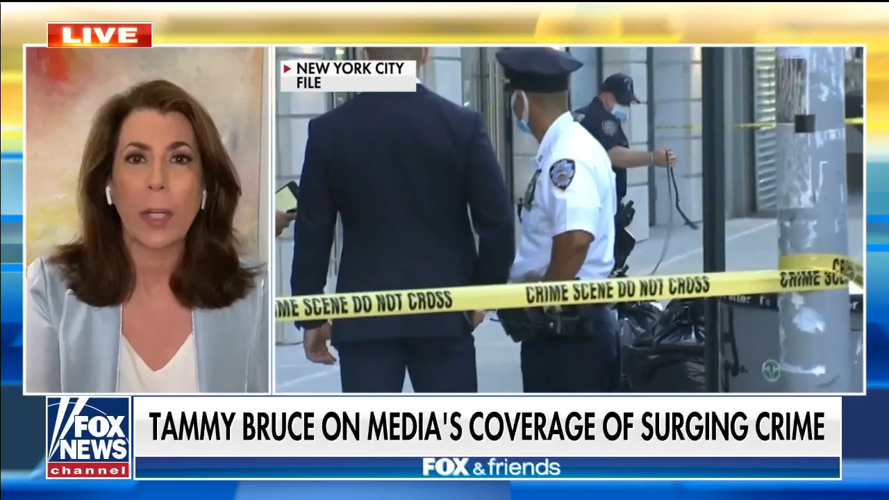 Tammy Bruce rips media for downplaying crime surges in major cities 