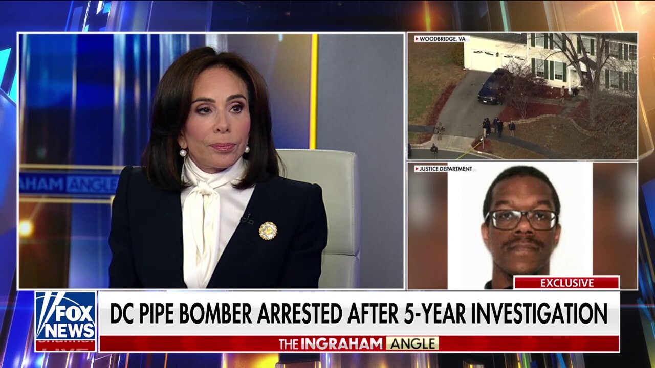 Jeanine Pirro reveals new details on DC pipe bomb suspect