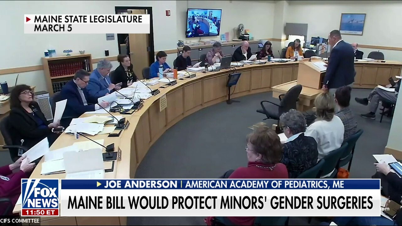 Maine bill would make state a 'sanctuary' for gender surgeries 