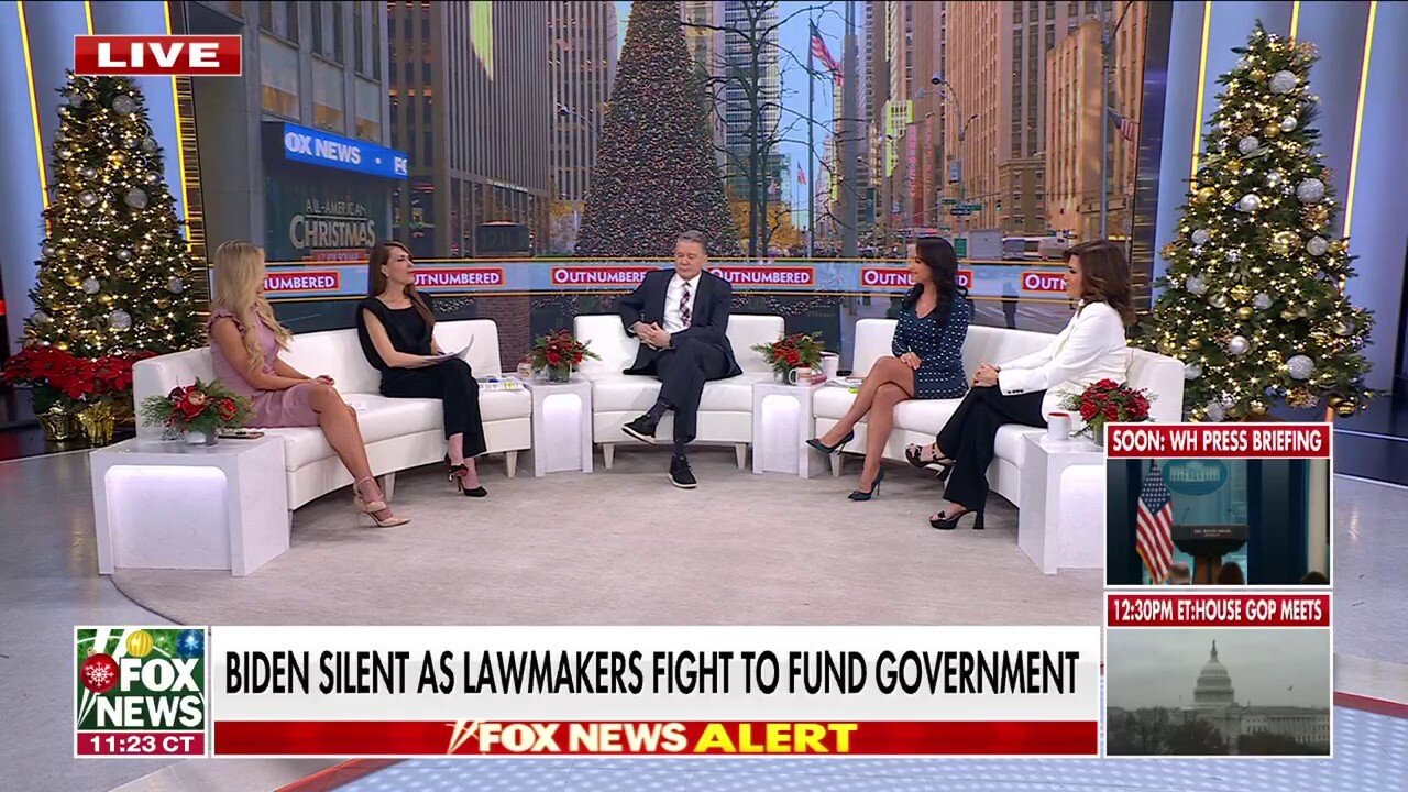 The ‘Outnumbered’ panelists weigh in on President Joe Biden’s lack of public input on the current government funding battle and the number of pardons he’s granted. 