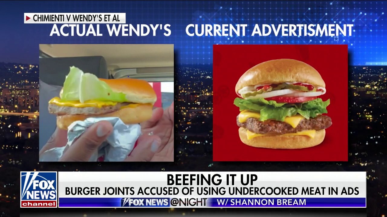 McDonald's and Wendy's face lawsuit over burger size