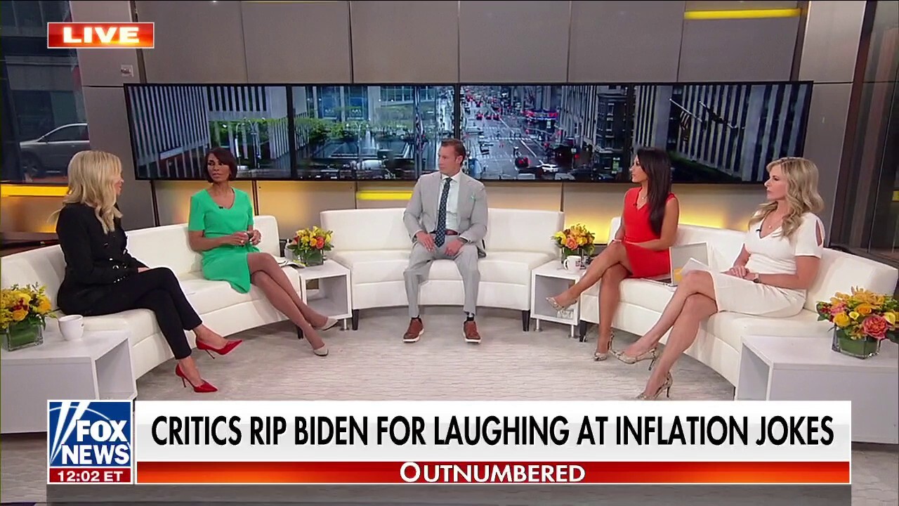 'Outnumbered' on critics ripping Biden for laughing at inflation jokes at WHCA dinner