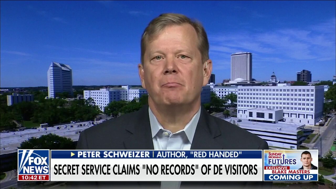 Peter Schweizer: 'They're trying to conceal who Joe Biden is actually meeting with'