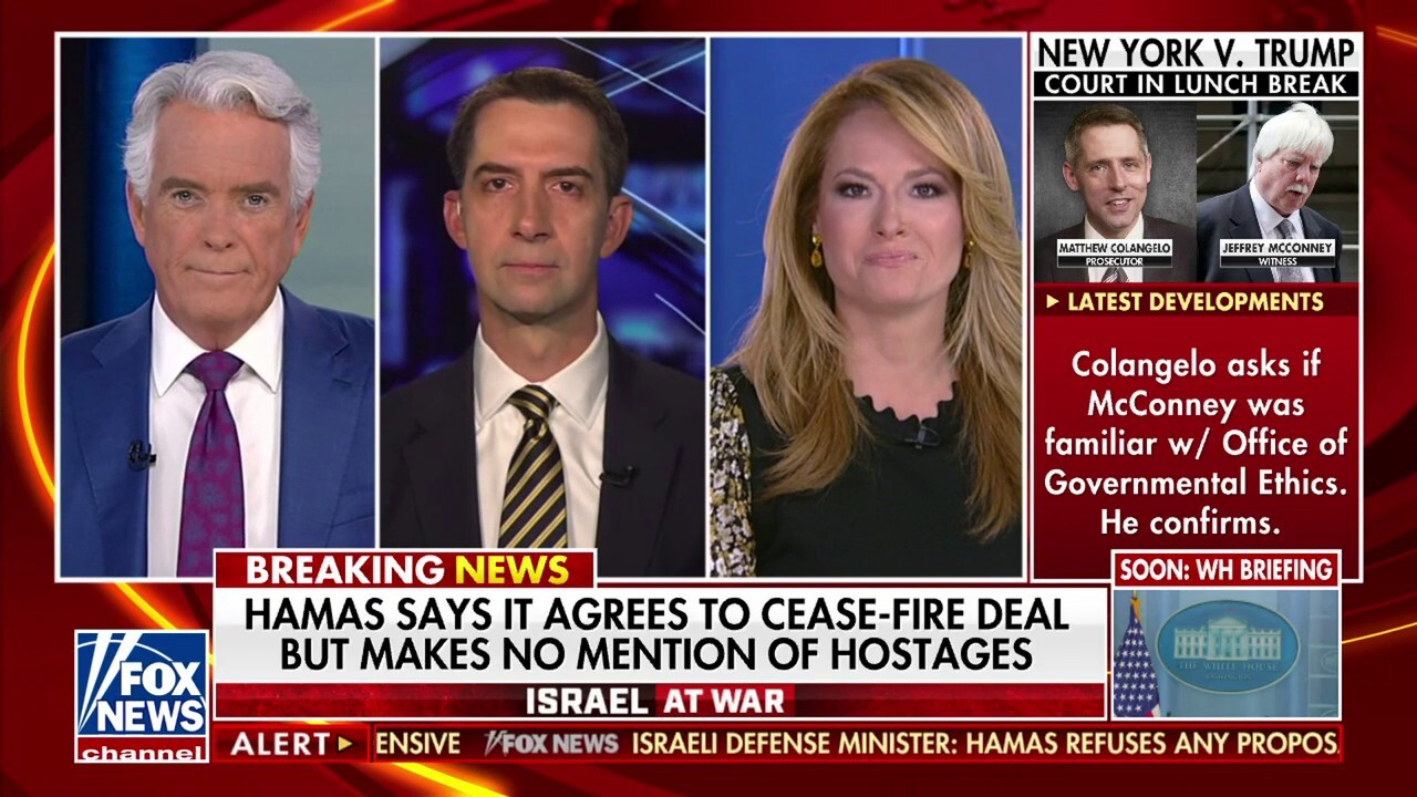 Israel is dedicated to Hamas' destruction: Sen. Tom Cotton