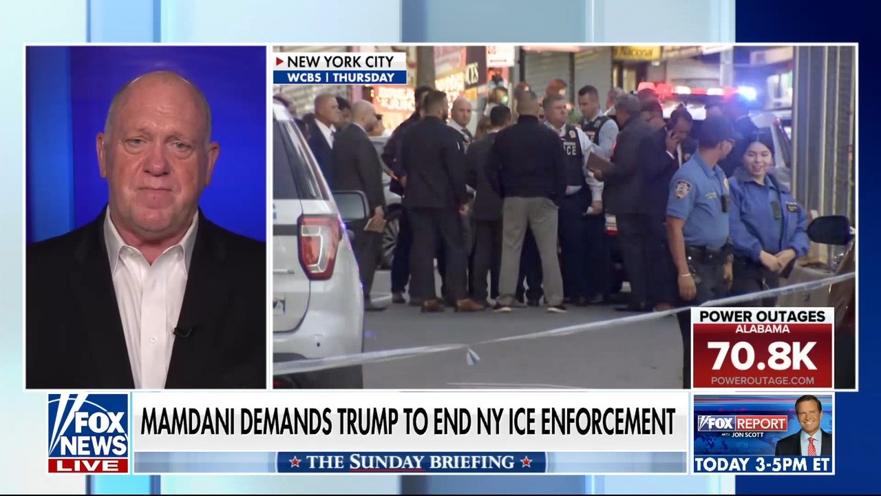 Tom Homan defends ICE after NYC shooting