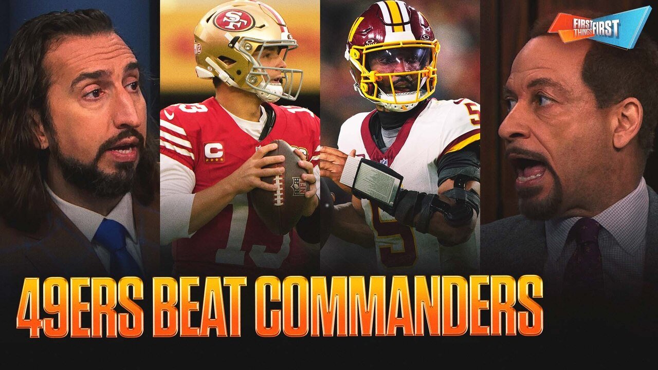 49ers ‘BEST TEAM IN THE NFL’, Commanders &amp; Jayden Daniels concerns, Will Lamar play next week? | FTF