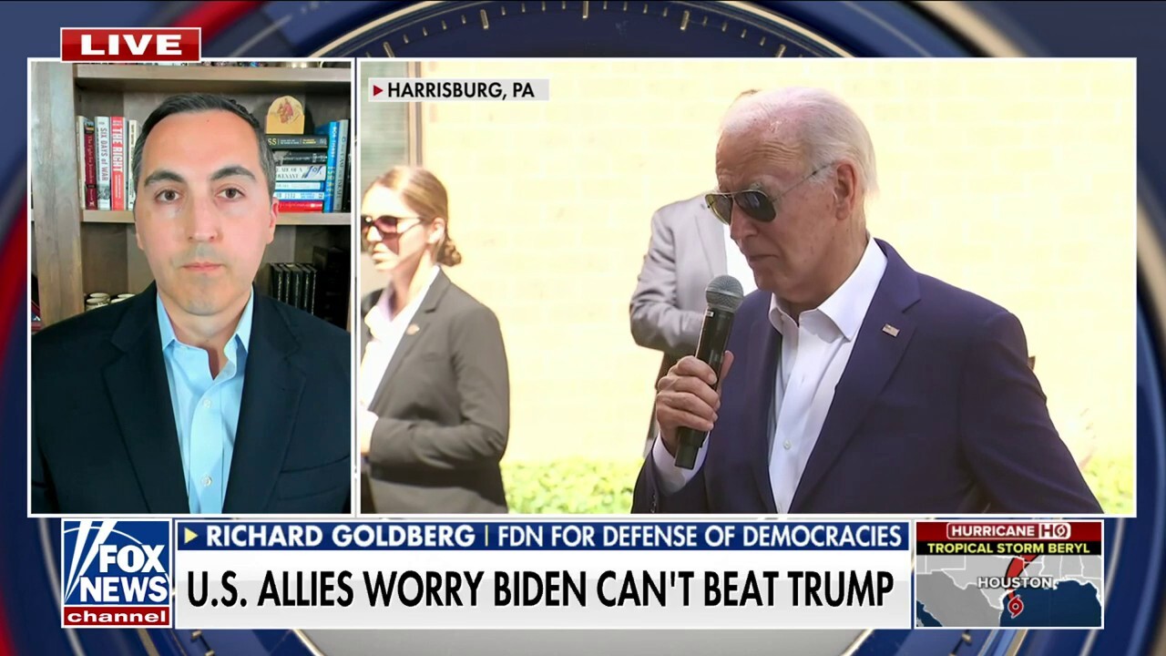 Our enemies are 'salivating' over idea Biden needs an earlier bedtime: Richard Goldberg