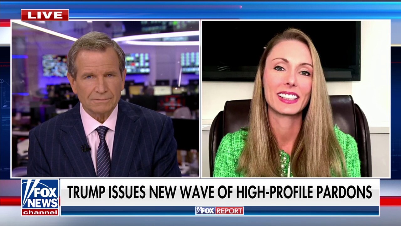 Trial attorney Andrea Lewis discusses the new wave of high-profile pardons from the Trump administration on ‘Fox Report.’
