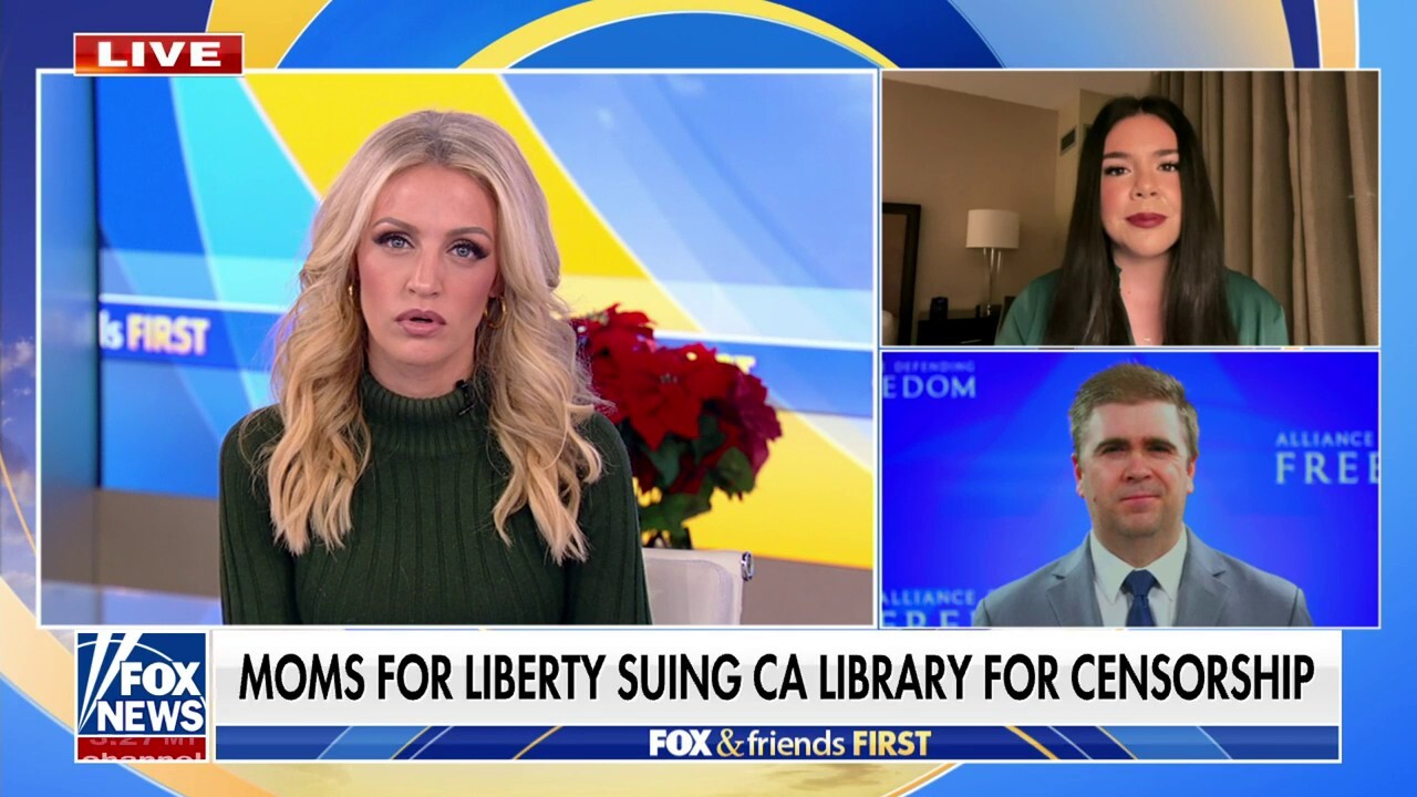Moms for Liberty files suit against California library over alleged censorship