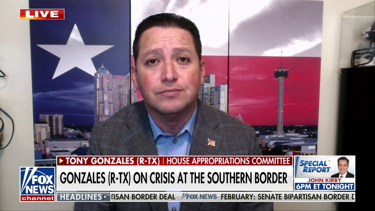 You don’t have to visit border to see Biden-Harris' ‘failed’ policies: Rep. Gonzales