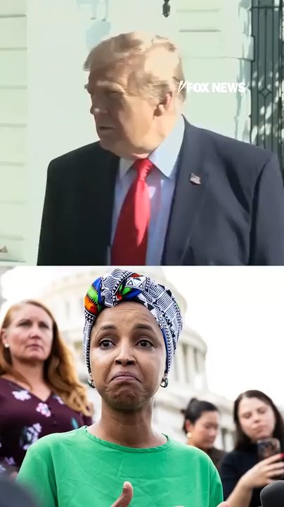 Trump ROASTS Omar: 'Her whole life is a total scam'