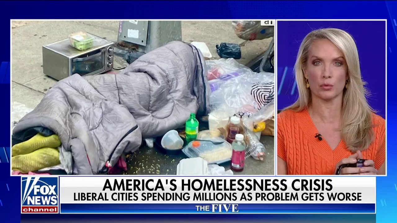 'The Five' react to the homelessness crisis getting worse in liberal cities