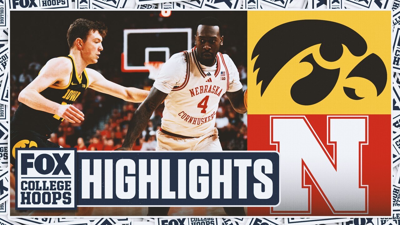 Iowa Hawkeyes vs. Nebraska Cornhuskers Highlights | FOX College Hoops ...