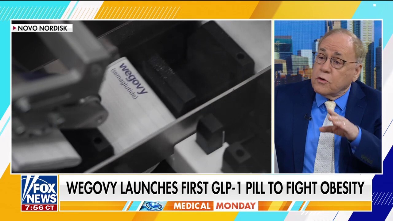 Senior medical analyst Dr. Marc Siegel joined 'Fox & Friends' to discuss Wegovy's launch of the first GLP-1 pill to fight obesity, his new book, 'The Miracles Among Us' and more.