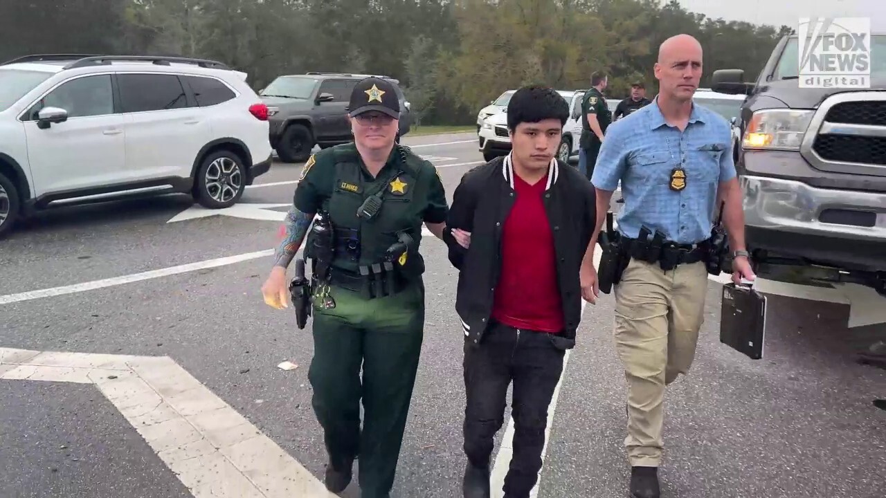 Migrant arrested on Florida roadside by federal, local law enforcement