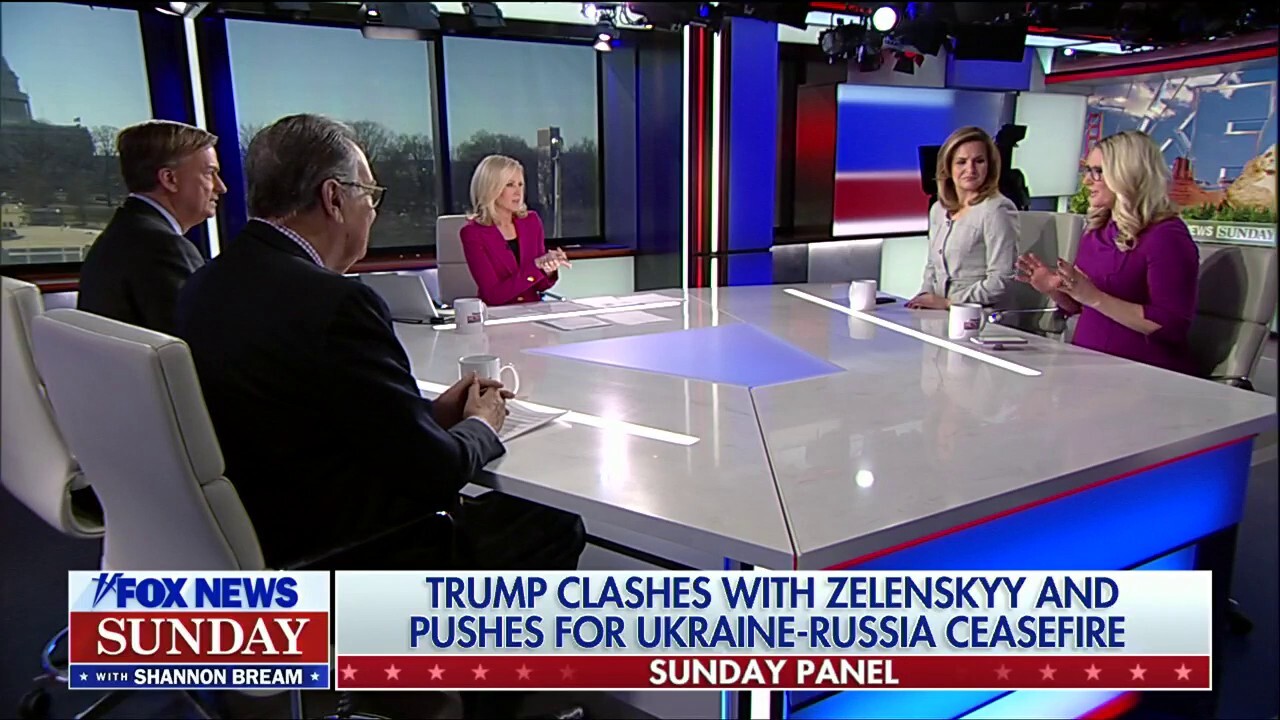 ‘Fox News Sunday’ panel on Trump clashing with Zelenskyy