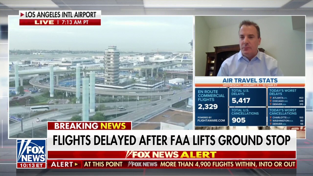 Aviation expert stresses importance of computer systems for flight communication after FAA outage