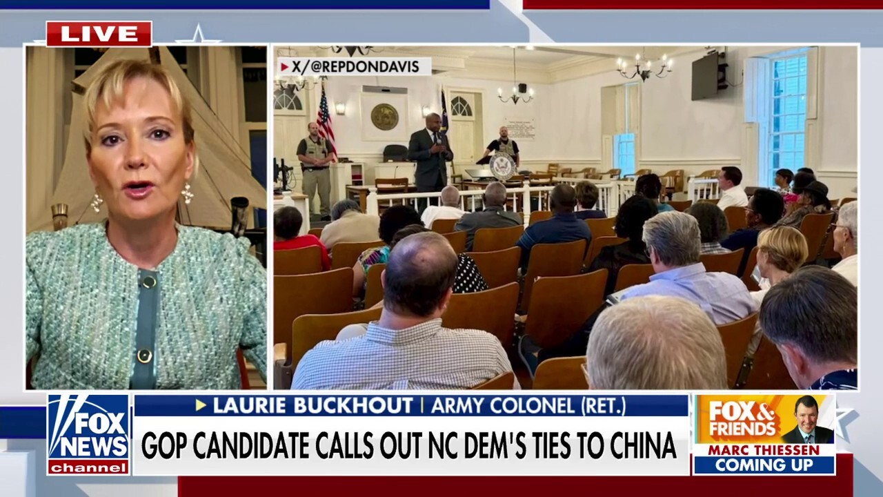 Republican candidate calls out NC Democrat's alleged ties to China: 'Hasn't he read history?'