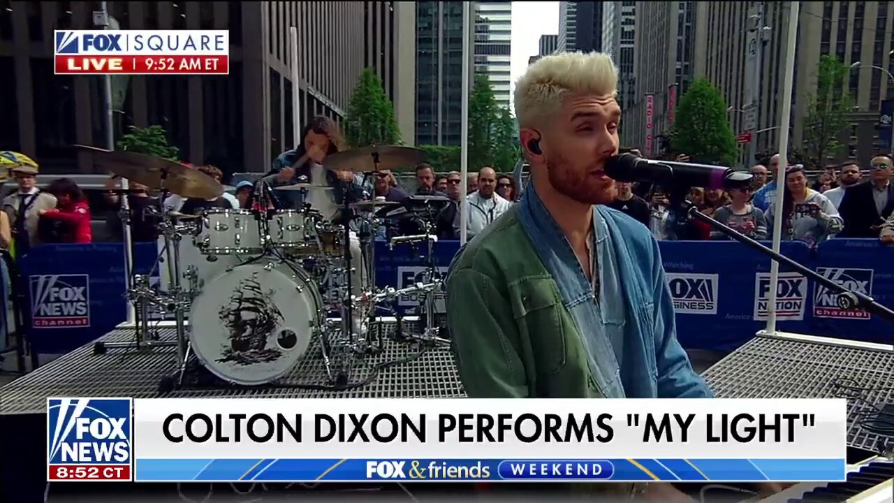 Colton Dixon performs ‘My Light’ live from FOX Square