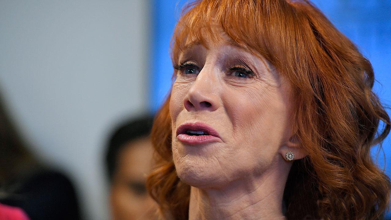 Kathy Griffin plays the victim