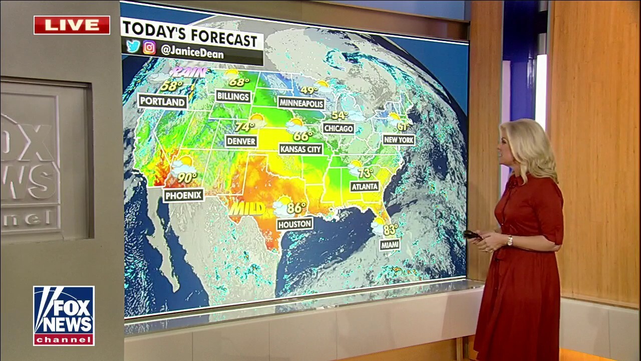 National weather forecast for October 22 Fox News Video