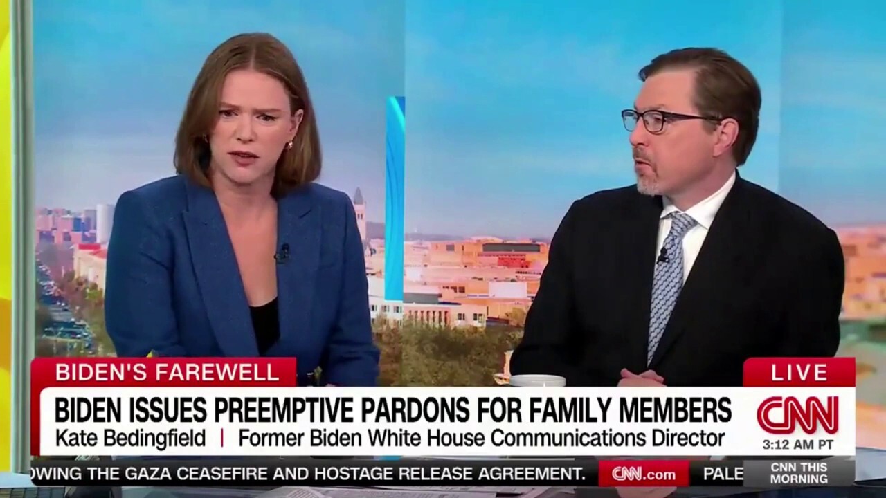 Former Biden comms director slams ex-president’s last-minute pardons: ‘Disappointing move’